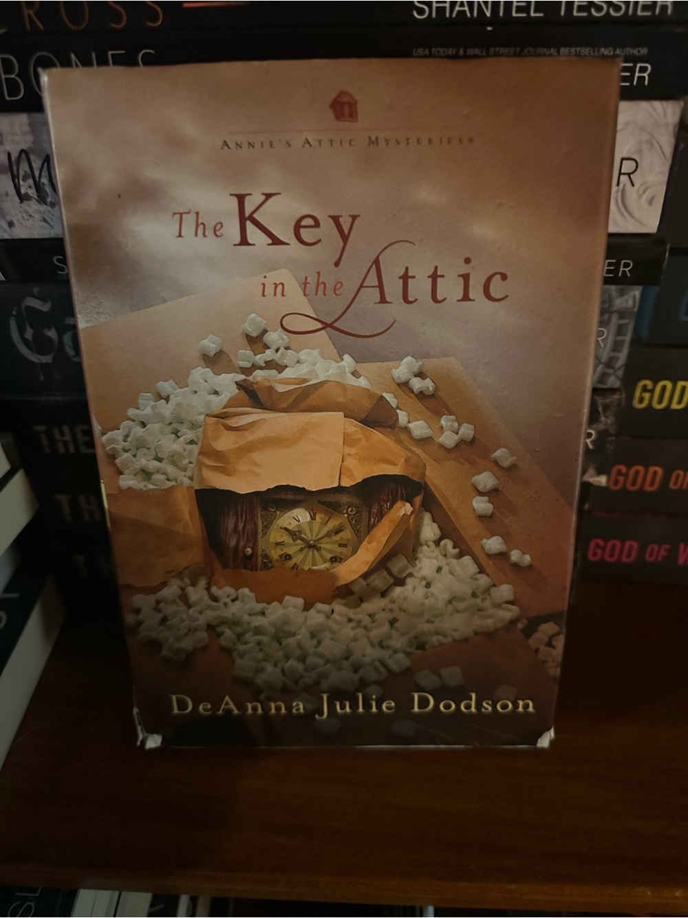 The Key in the Attic by DeAnna Julie Dodson - Beige Cover